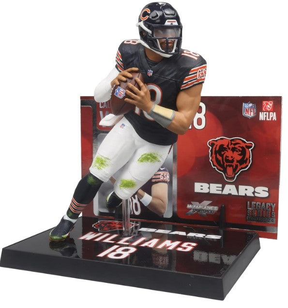 NFL SportsPicks 2024 Wave 2 Chicago Bears Caleb Williams 7-Inch Scale Posed Figure