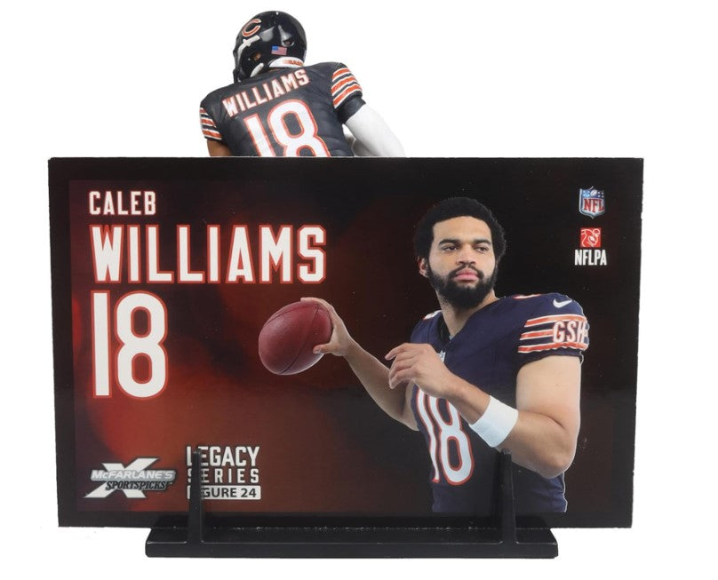 NFL SportsPicks 2024 Wave 2 Chicago Bears Caleb Williams 7-Inch Scale Posed Figure