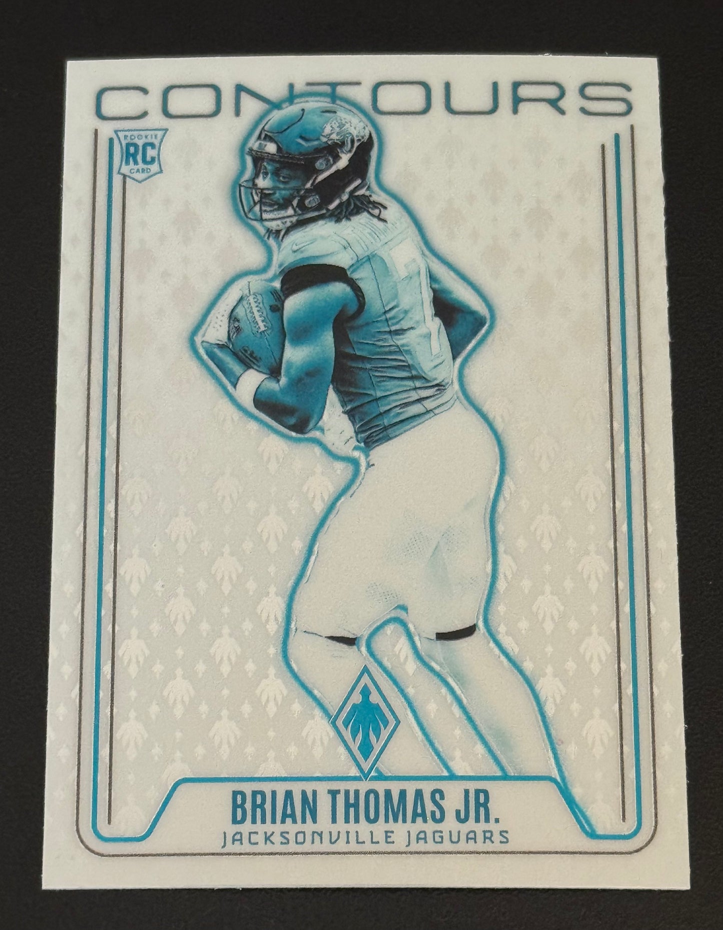 FOOTBALL - 2024 Panini Phoenix Contours - Brian Thomas Jr. #CON-BTJ (RC) Rookie Card - Jacksonville Jaguars