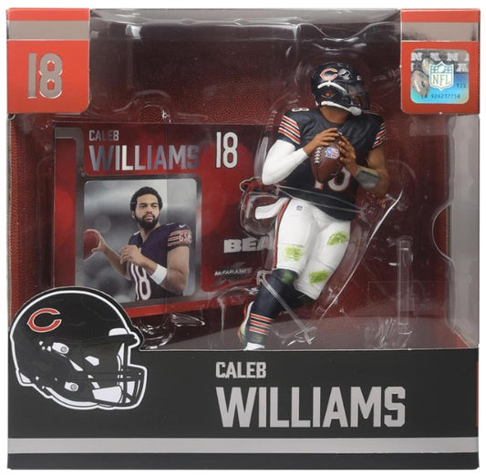 NFL SportsPicks 2024 Wave 2 Chicago Bears Caleb Williams 7-Inch Scale Posed Figure