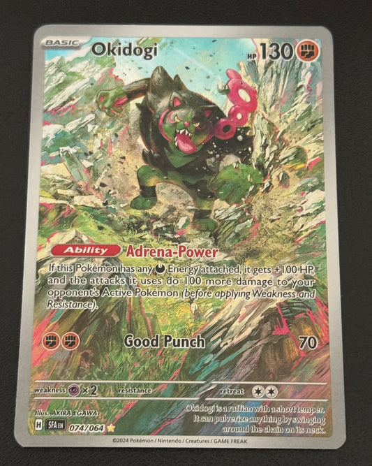 POKEMON - Okidogi 074/064 Sv: Shrouded Fable Holo - Full Art